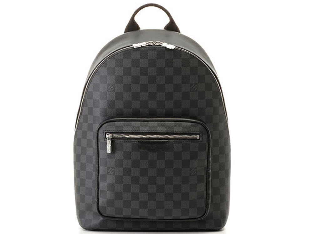 LOUIS VUITTON Backpack Josh NV Damier Graphite Black SJ
